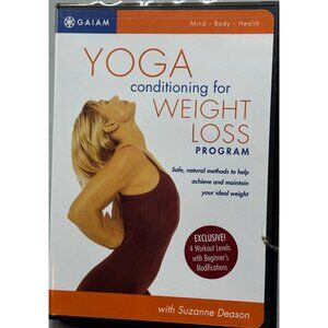 Gaiam Yoga Conditioning For Weight Loss DVD Program With Suzanne Deason READ